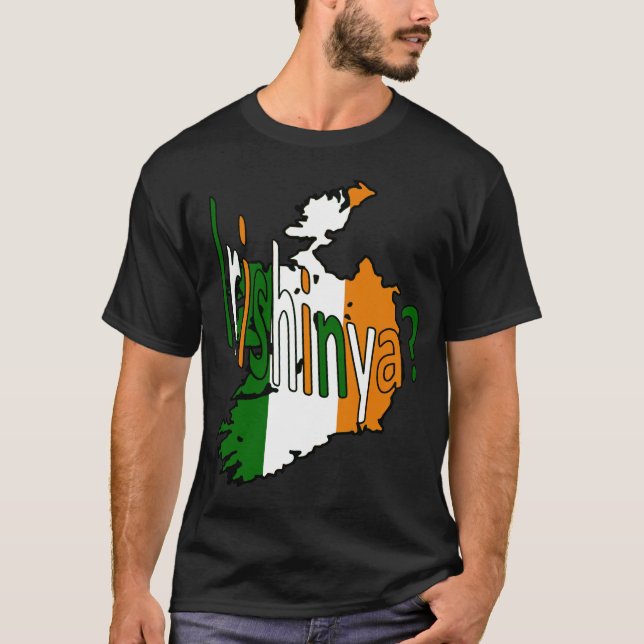 T-shirt Irishinya Déclencheur de Conversation Audacieux (Devant)