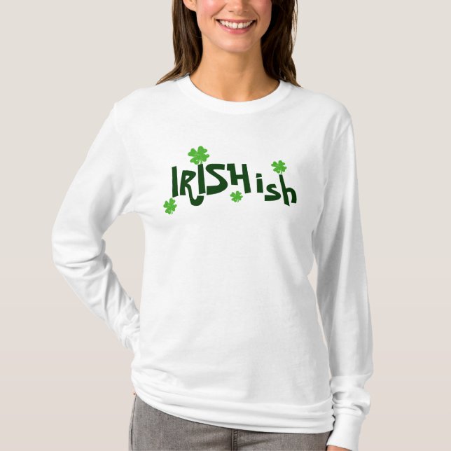 T-shirt Irishish Irlandais-ish (Devant)