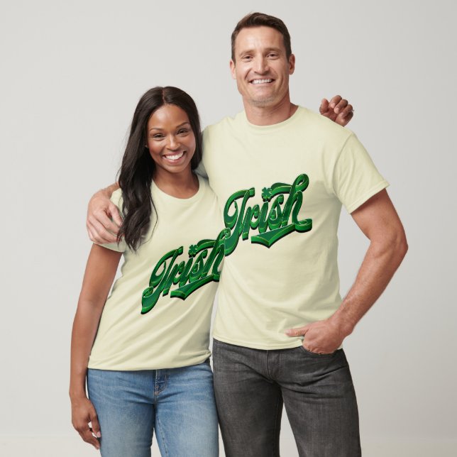 T-shirt irlandais 3D (Unisexe)