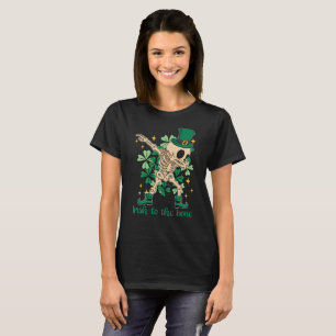 T-shirt Irlandais à l'os leprechaun casquette dabbing sque