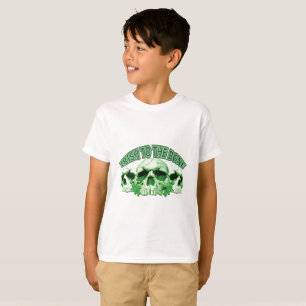 T-shirt Irlandais au crâne os