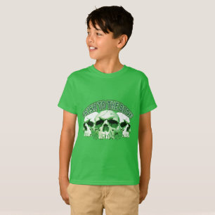 T-shirt Irlandais au crâne os