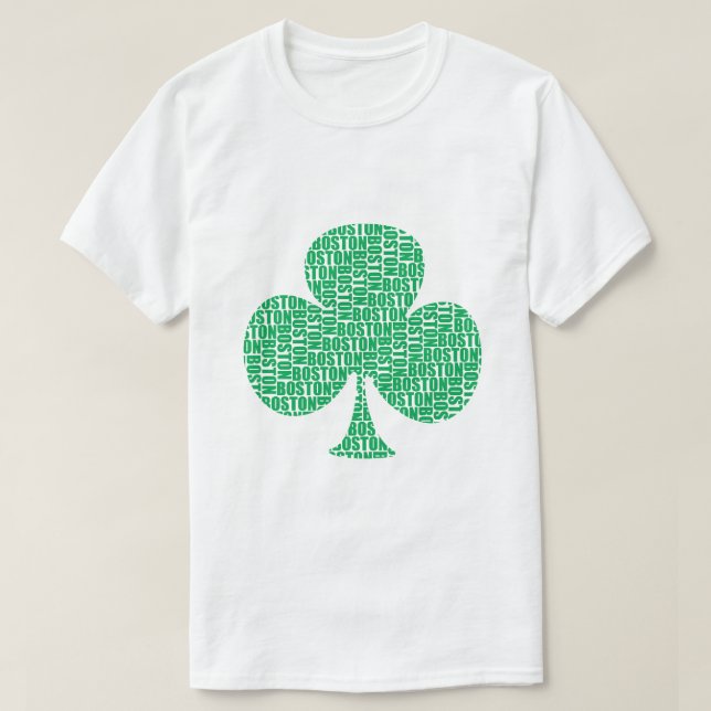 T-shirt Irlandais Boston (Design devant)