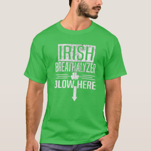 T-shirt Irlandais Breathalyzer Jour de la Saint Patrick hu