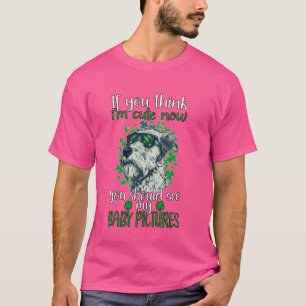 T-shirt Irlandais Chiens Si vous pensez que je suis mignon