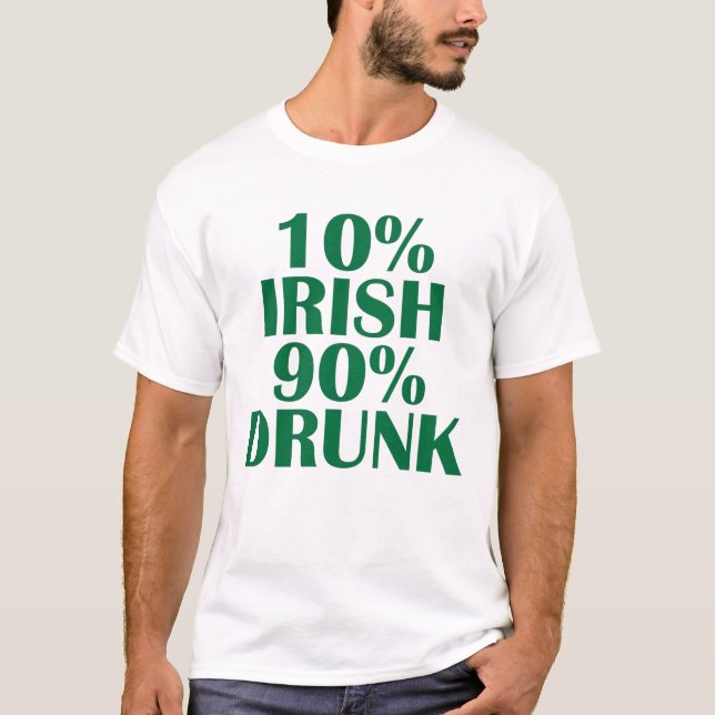 T-shirt IRLANDAIS de 10% (Devant)