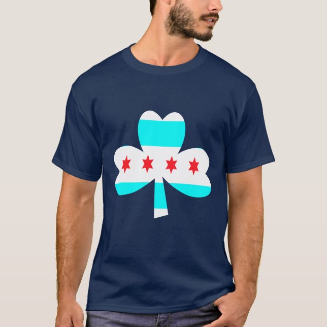 T-shirt Irlandais de Chicago (Devant)
