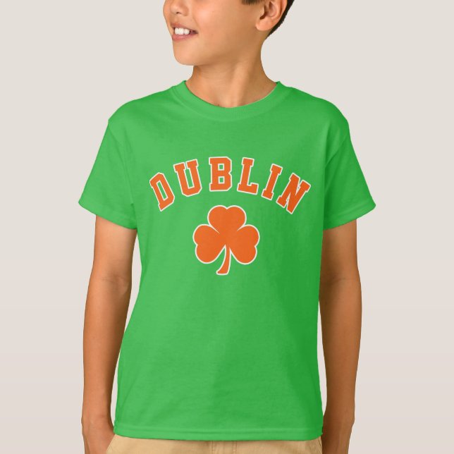 T-shirt Irlandais de Dublin (Devant)