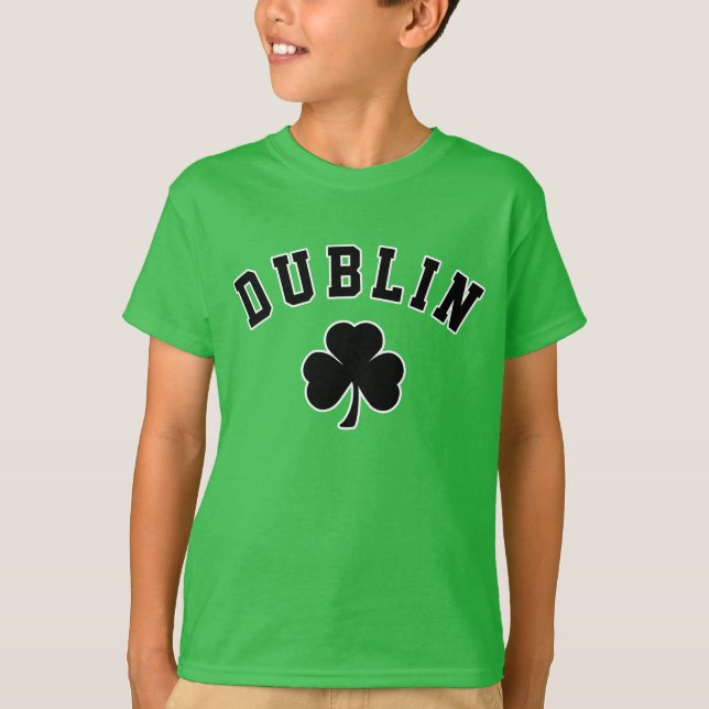 T-shirt Irlandais de Dublin (Devant)
