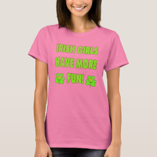 T-shirt irlandais de filles