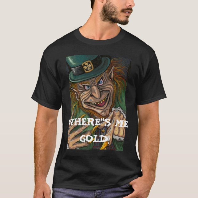 T-shirt irlandais de LUTIN (Devant)