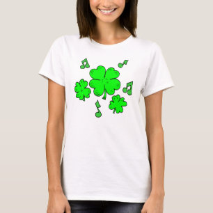 T-shirt irlandais de musique