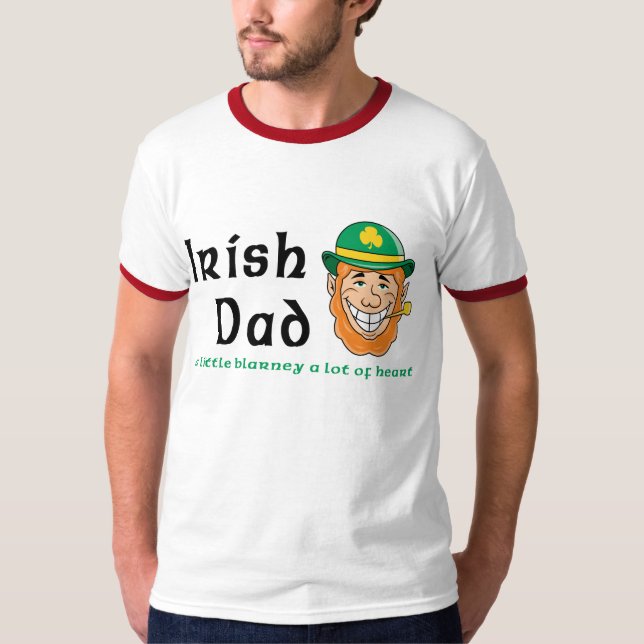 T-shirt irlandais de papa (Devant)