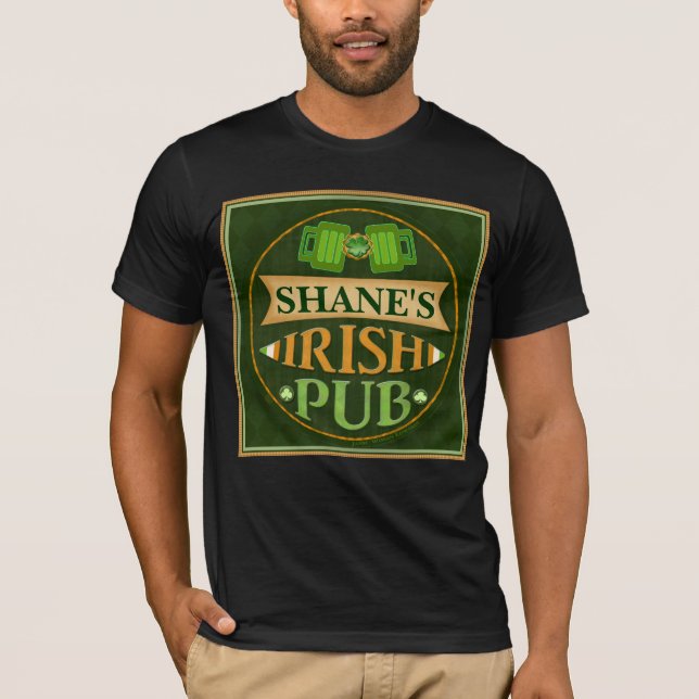 T-shirt irlandais de Pub du jour de St Patrick (Devant)