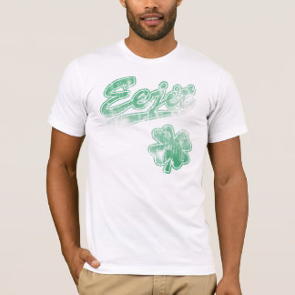 T-shirt irlandais de shamrock d'Eejit