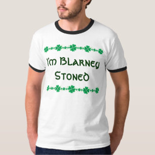 T-shirt irlandais drôle "Blarney Stoned"