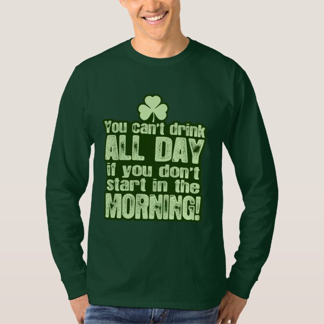 T-shirt Irlandais du jour de St Patrick drôle (Devant)