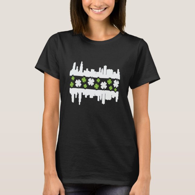 T-shirt Irlandais du Southside de Chicago Saint-Patrick (Devant)