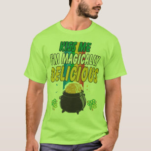 T-shirt Irlandais - embrassez-moi que je suis comme par