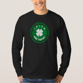 T-shirt Irlandais Et Fiers