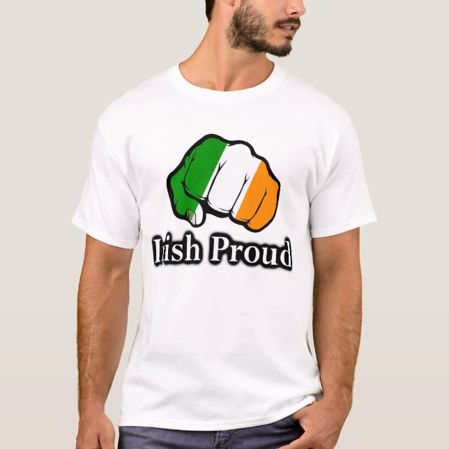 T-shirt Irlandais Fier Irlande (Devant)