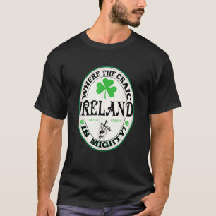 T-shirt Irlandais Gaelic Drôle Dire Irlande Où Craic
