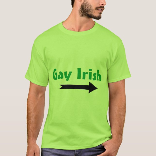 T-shirt Irlandais gai (Devant)
