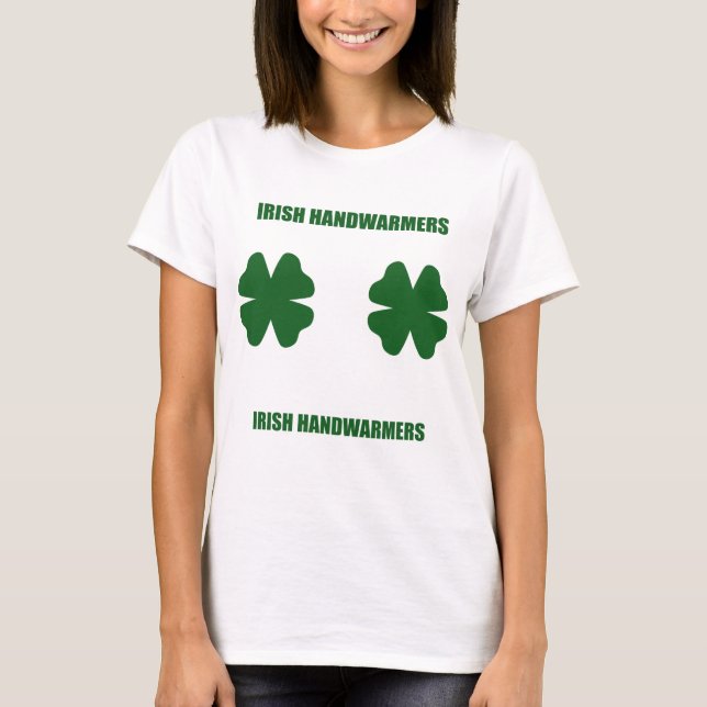 T-shirt Irlandais Handwarmers (Devant)