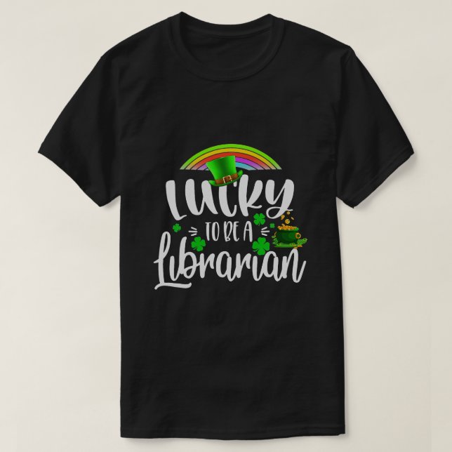 T-shirt Irlandais Heureux D'Être Un Jour de la Saint Patri (Design devant)