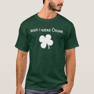 T-shirt Irlandais J'Étais Chemise Irlandaise (Sombre)