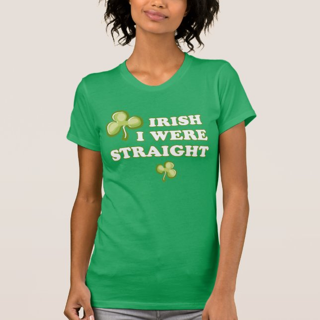 T-shirt Irlandais j'étais droit (Devant)