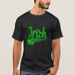 T-shirt Irlandais Lucky Shamrock Green Clover St Patrick's