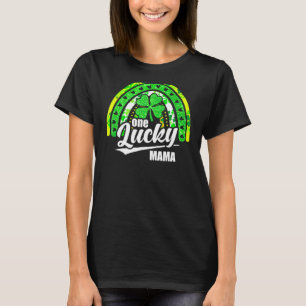 T-shirt Irlandais mignon arc-en-ciel Vert Clover Patrick's
