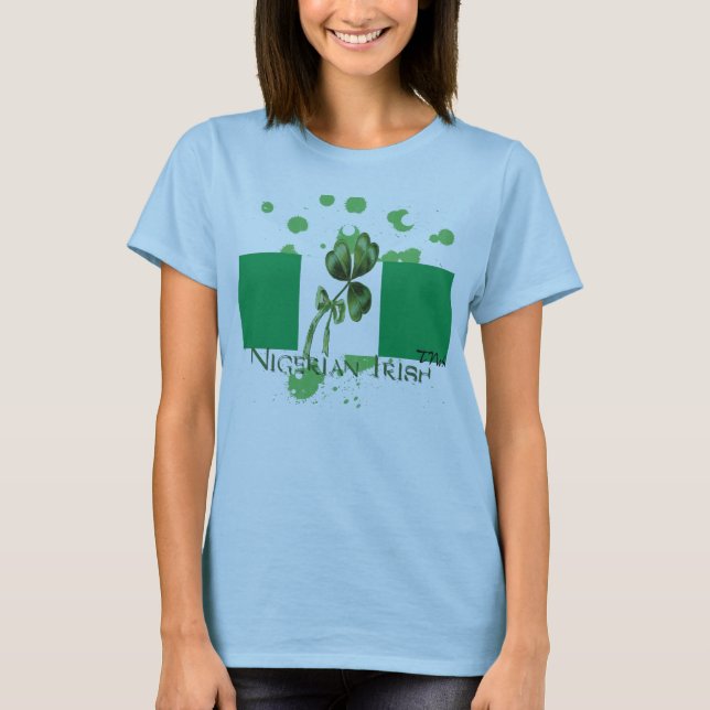 T-shirt Irlandais nigérien (Devant)