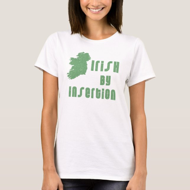 T-shirt Irlandais par Insertion (Devant)
