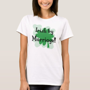 T-shirt Irlandais par mariage
