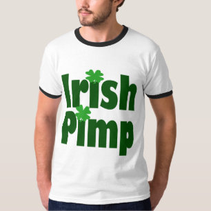 T-shirt Irlandais Pimp drôle Jour de la Saint Patrick