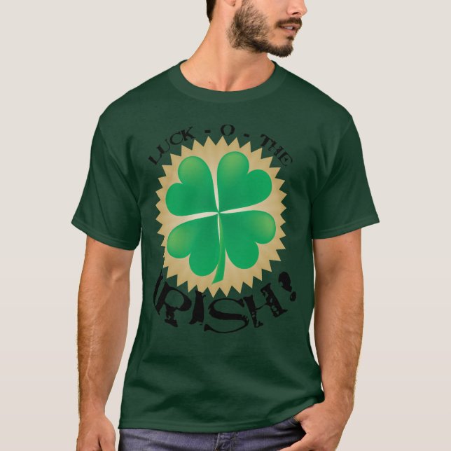 T-shirt irlandais pour petits et grands (Devant)
