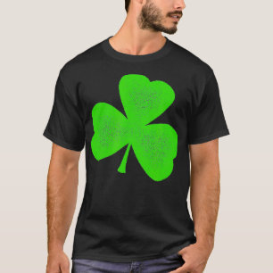 T-shirt Irlandais Saint Patricks Day Shamrock vert