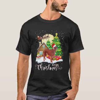 T-shirt Irlandais Setter Chien Joyeux Amoureux des chiens 