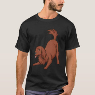 T-shirt Irlandais Setter Dogs Jouer Irish Setter
