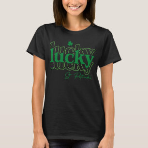 T-shirt Irlandais shamrock Irlande Lucky St Patrick's Day