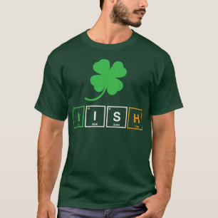 T-shirt Irlandais Table périodique Chimie Scientifique P