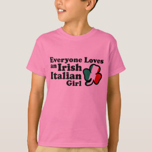 T-shirt Irlandaise italienne fille