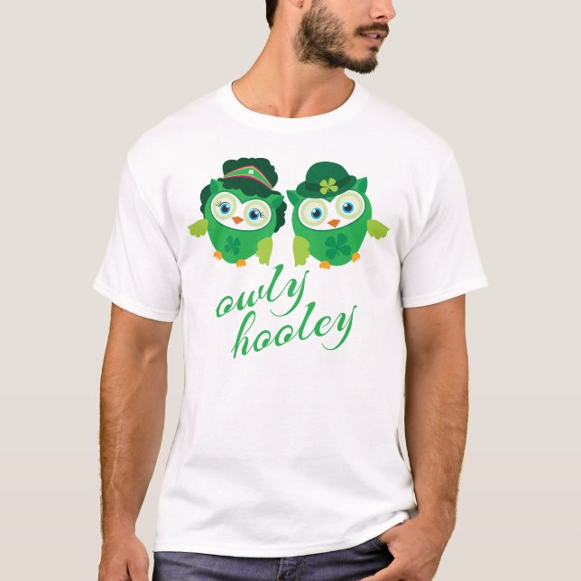 T-shirt IRLANDAISE OWL - hideux ! (Devant)
