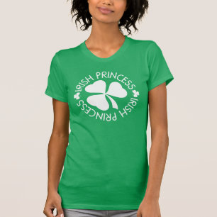 T-shirt Irlandaise Princesse Jour de la Saint Patrick Sham