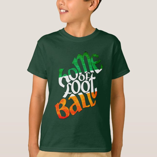 T-shirt Irlande Accueil du football gaélique (Devant)