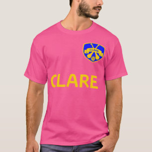 T-shirt Irlande Comté Clare Football Et Hurling