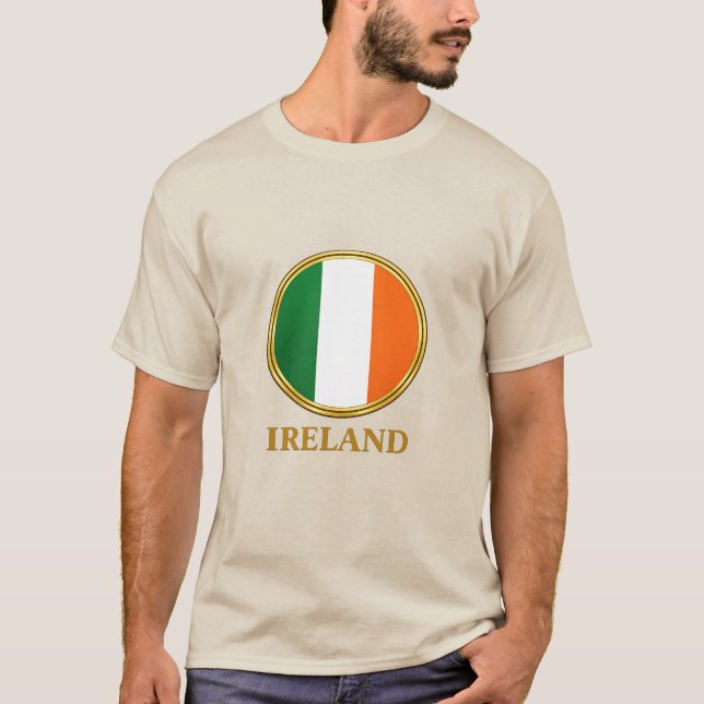 T-shirt Irlande - Drapeau Irlandais (Devant)