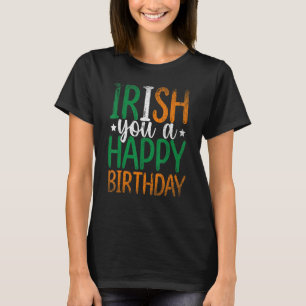 T-shirt Irlande Drapeau Irlandais Vous Un Joyeux Anniversa